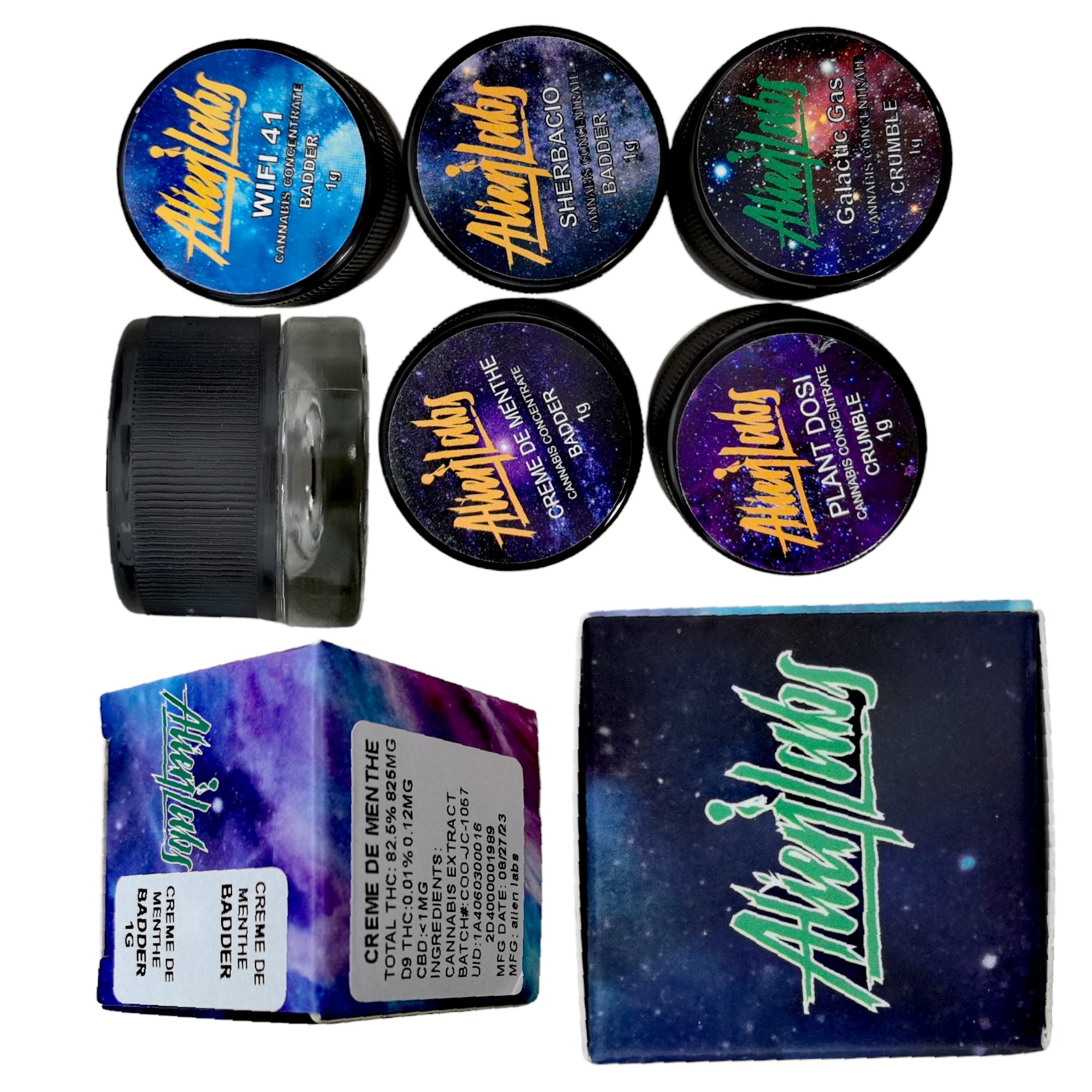 ALIEN LAB JARS 1G