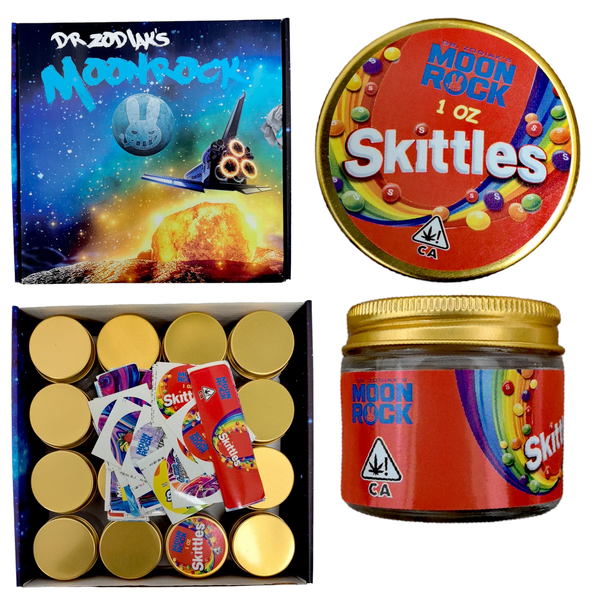MOON ROCK JARS