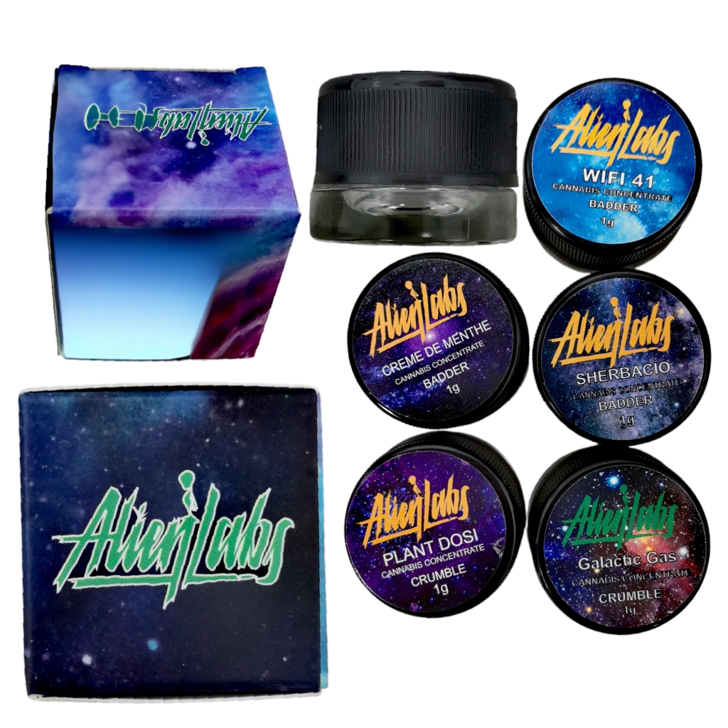 ALIEN LAB JARS 1G - Wax Jars Limited - UK wholesalers