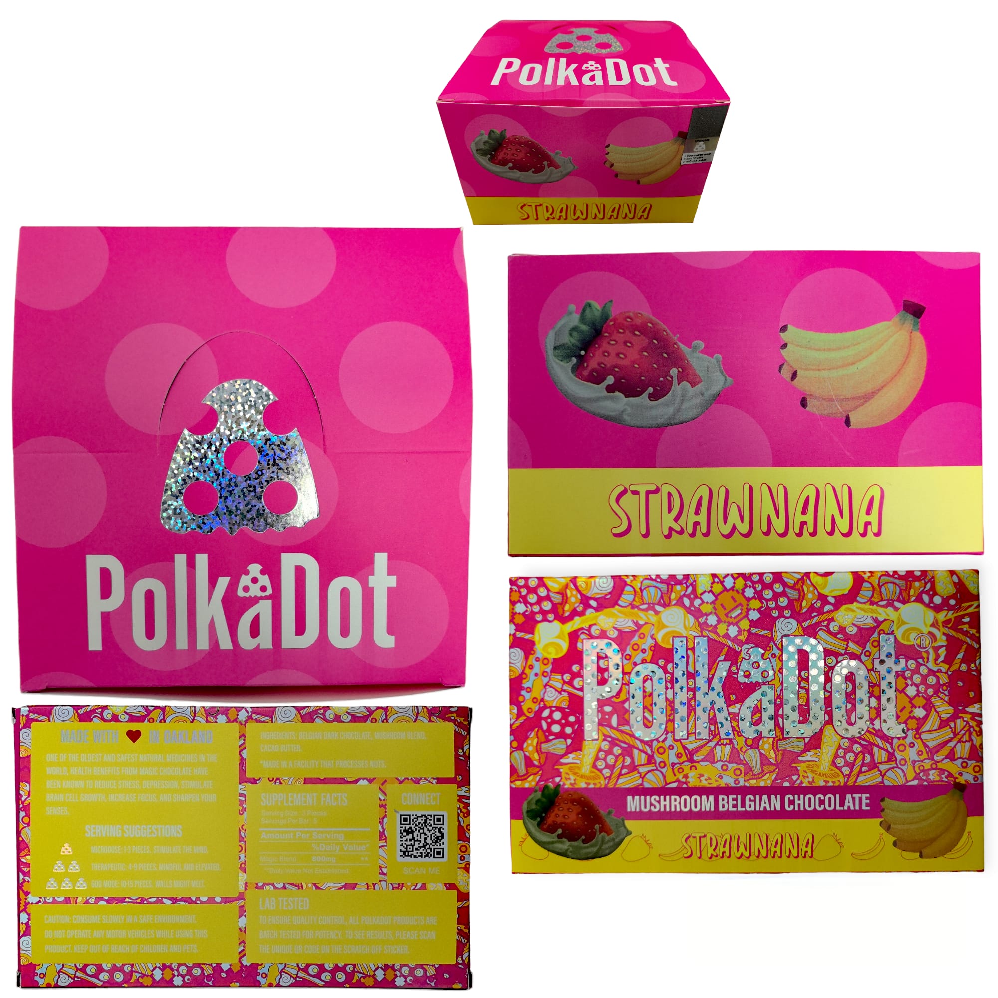 POLKA DOT EDIBLE BAGS