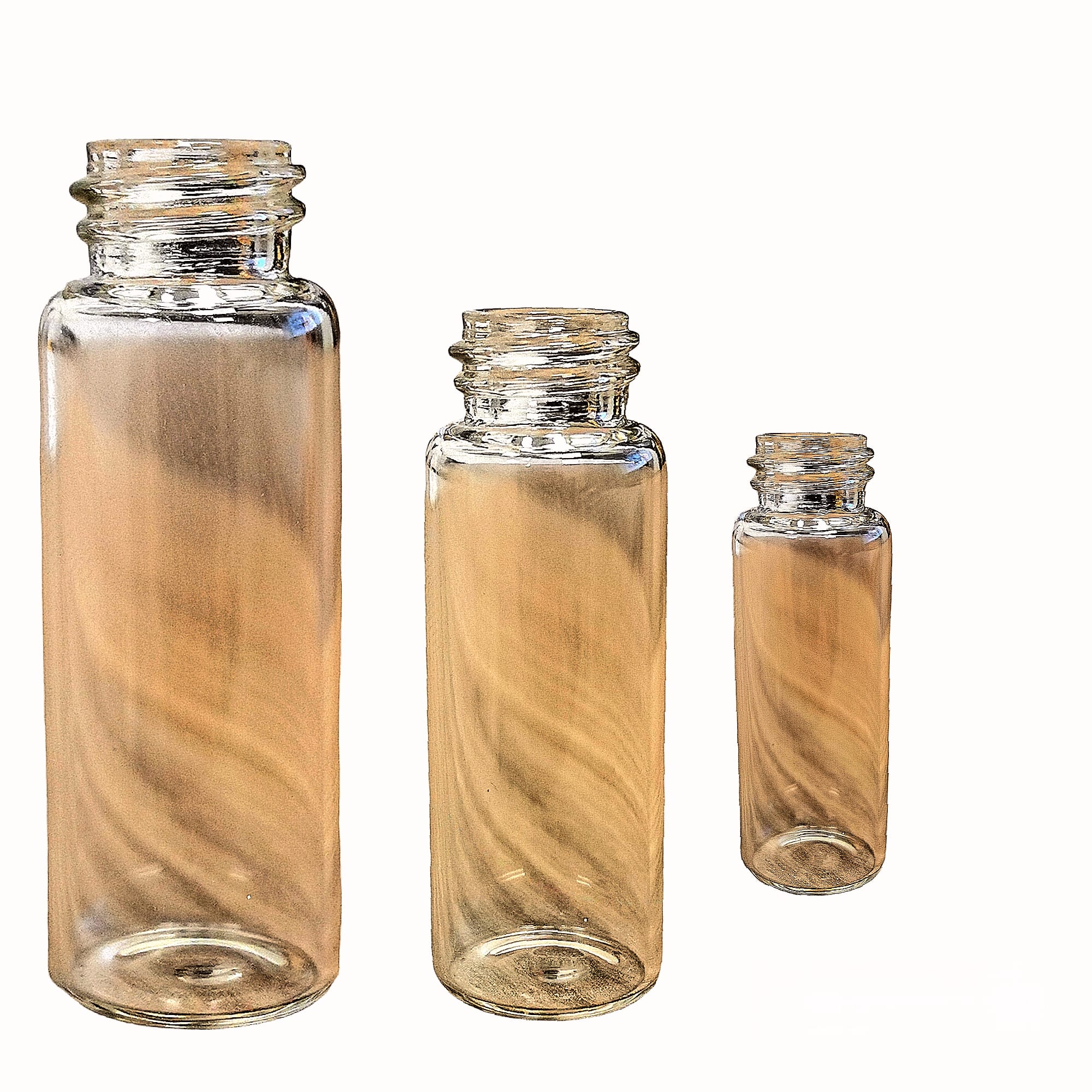 CLEAR GLASS BOTTLES 5ML
