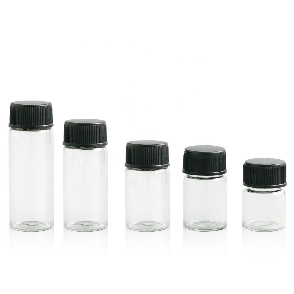 CLEAR GLASS BOTTLES