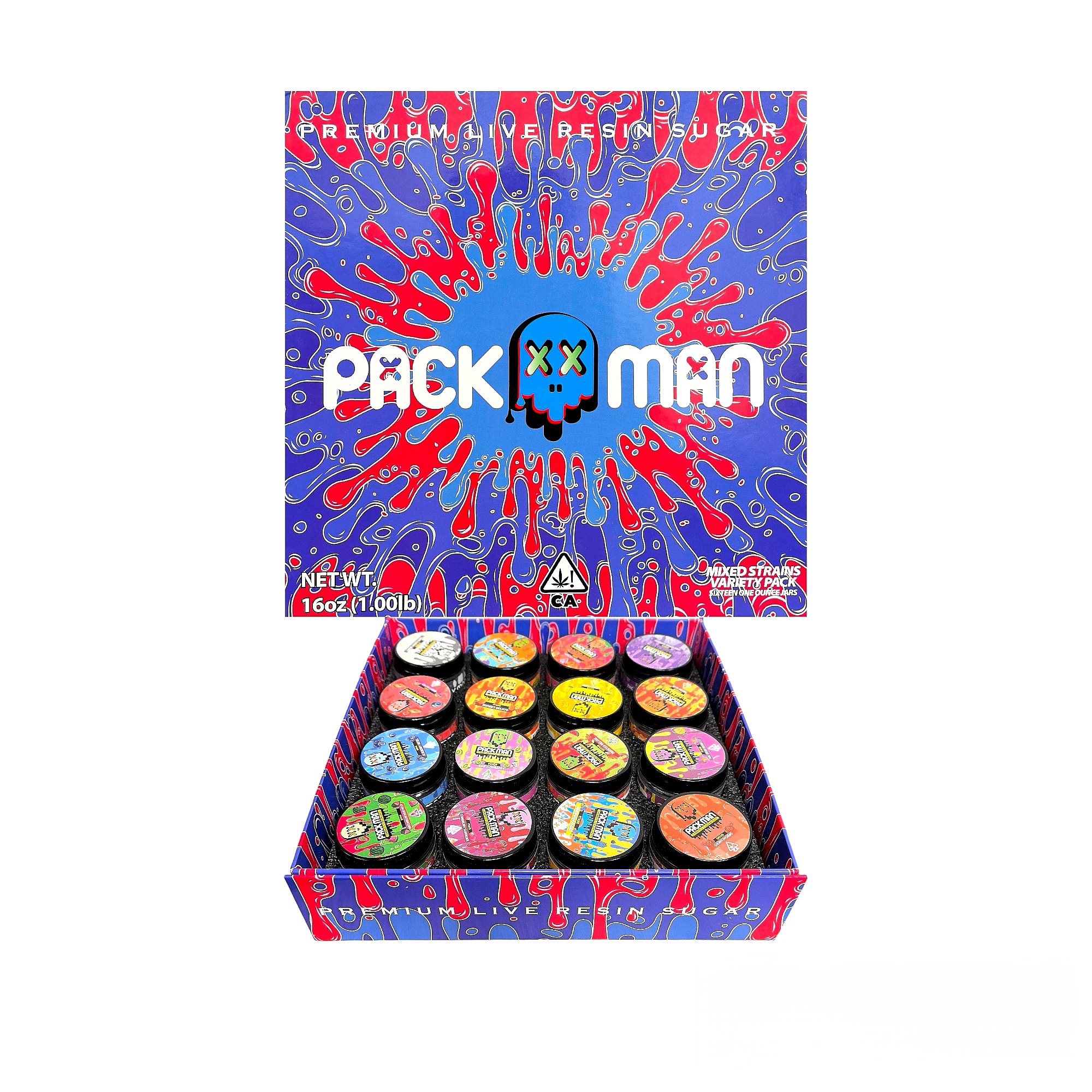 PACKMAN CONCENTRATE JARS (EMPTY)