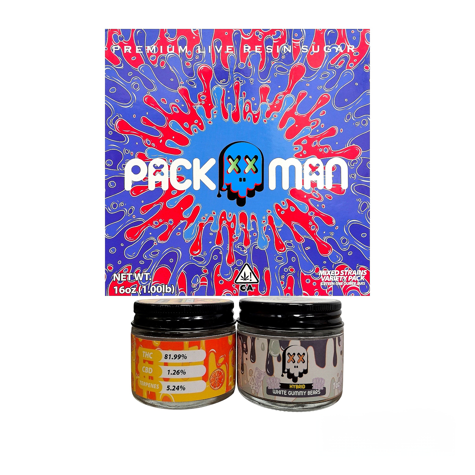 PACKMAN CONCENTRATE JARS (EMPTY)