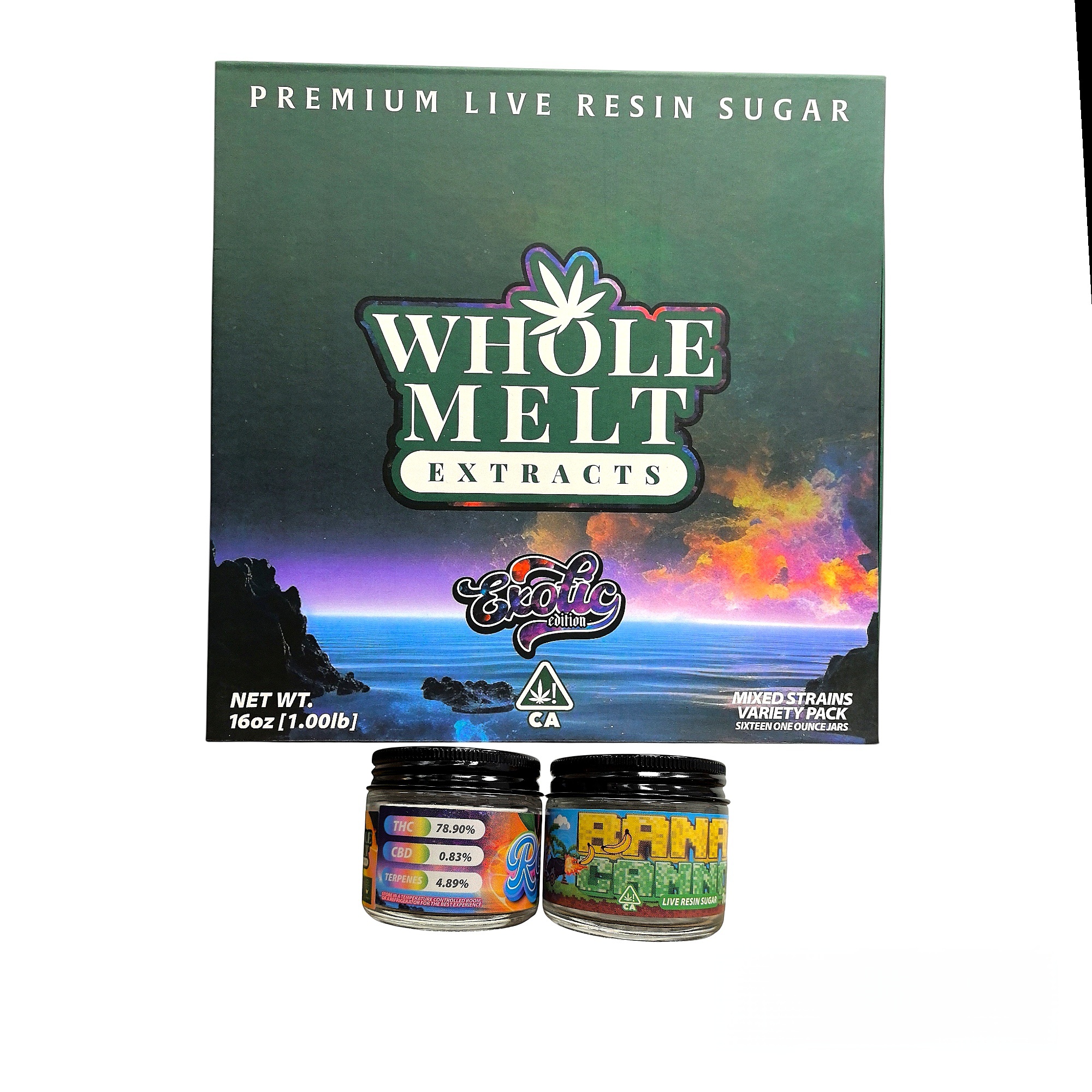 WHOLE MELT CONCENTRATE JARS (EMPTY)