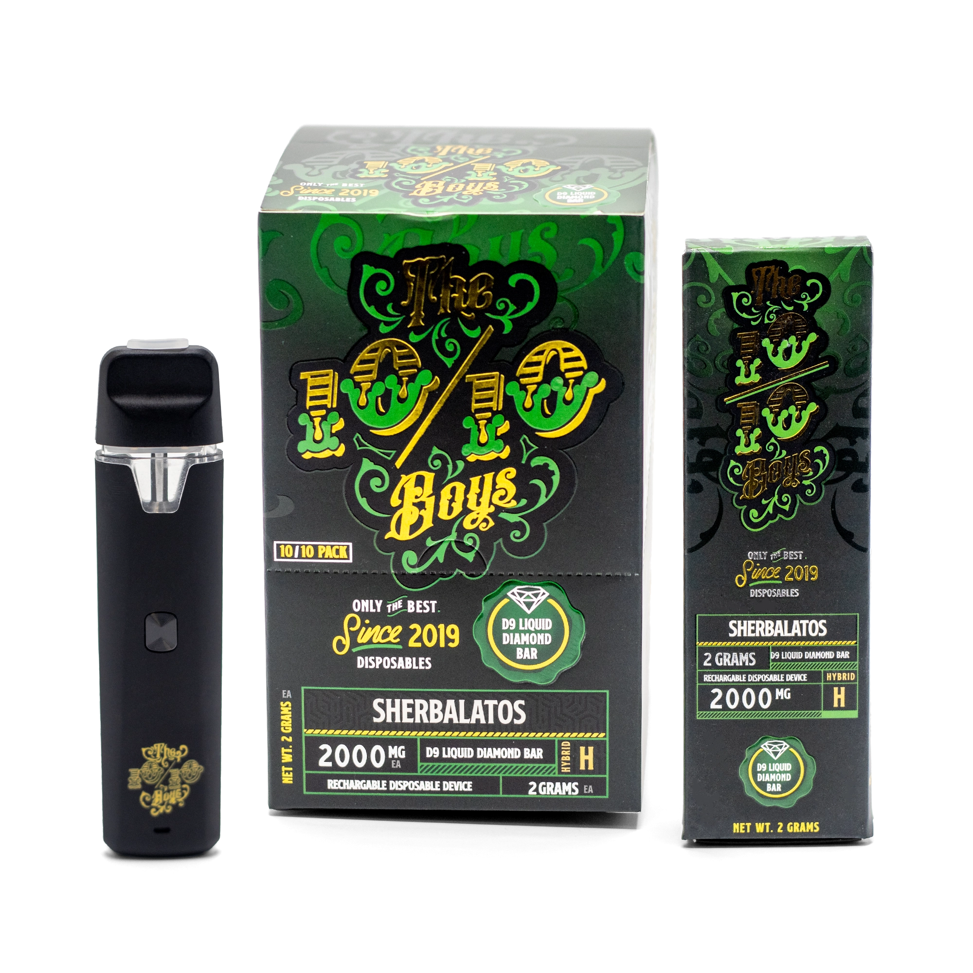 THE 10/10 BOYS 2ML (EMPTY VAPE)