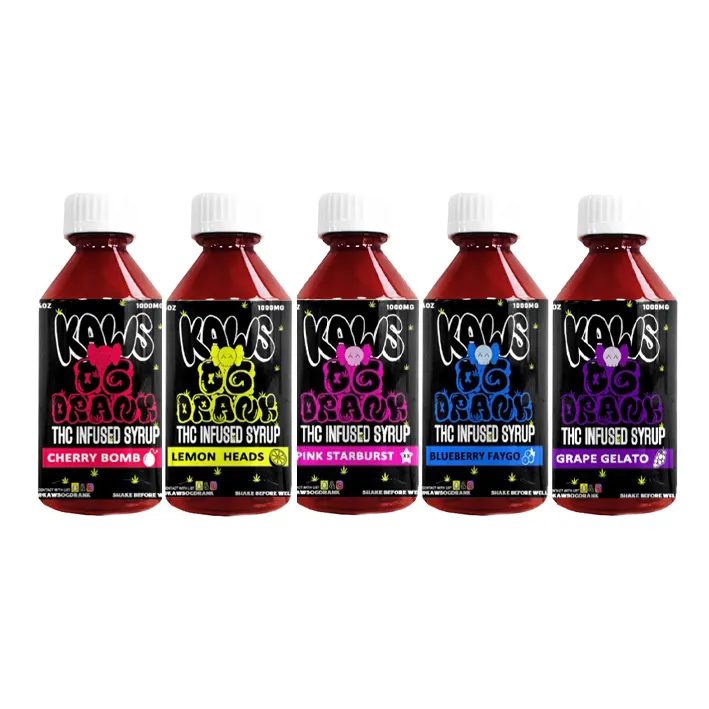 Kaws Syrup Bottles (EMPTY 100ML)