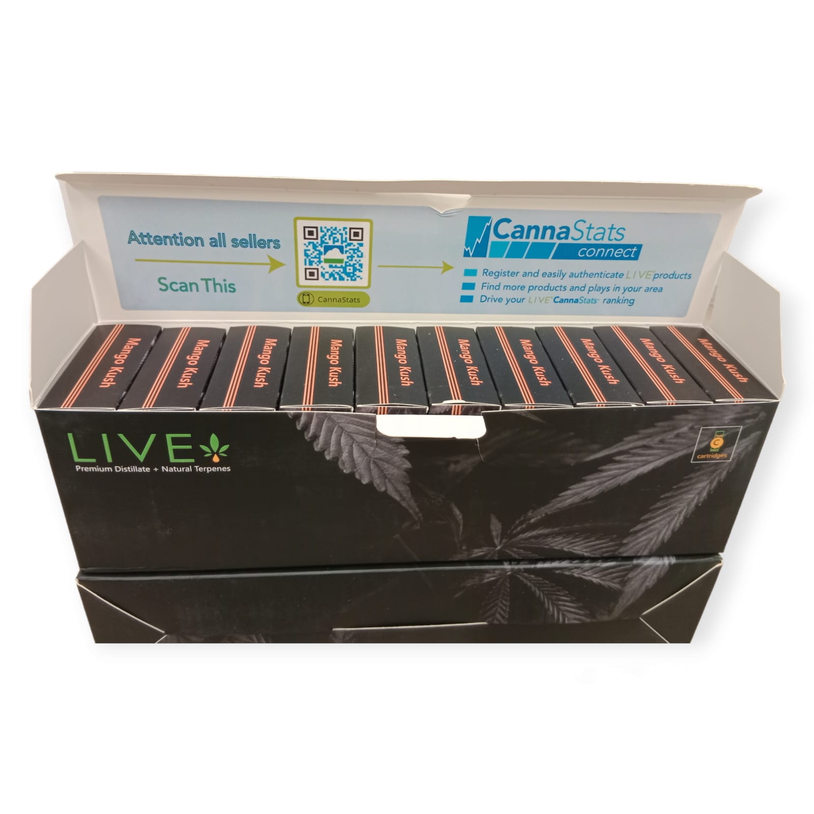 “LIVE 0.8 ML ” (EMPTY CARTS)