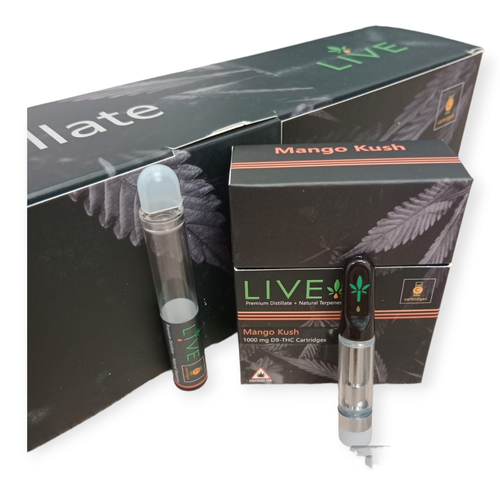 “LIVE 0.8 ML ” (EMPTY CARTS)