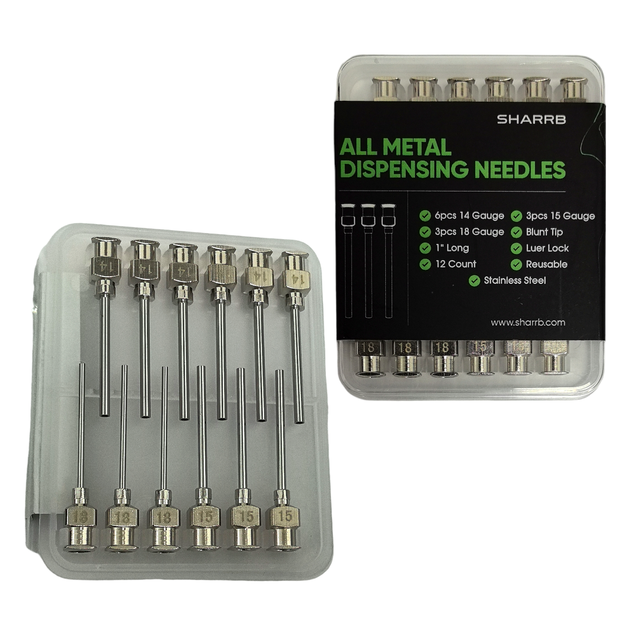 Sharrb Dispensing Needles