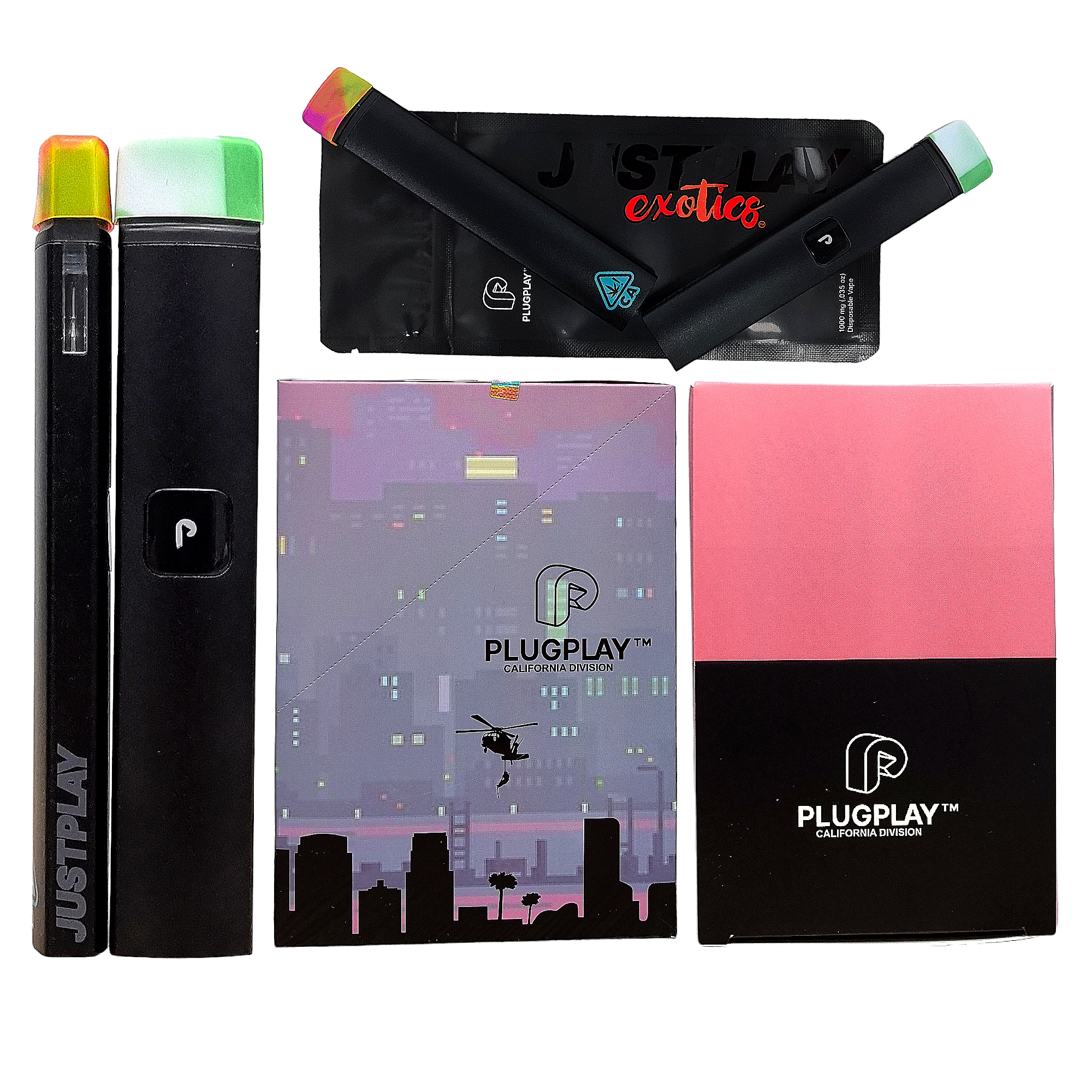 PLUGPLAY – JUSTPLAY EXOTICS (1ML EMPTY)