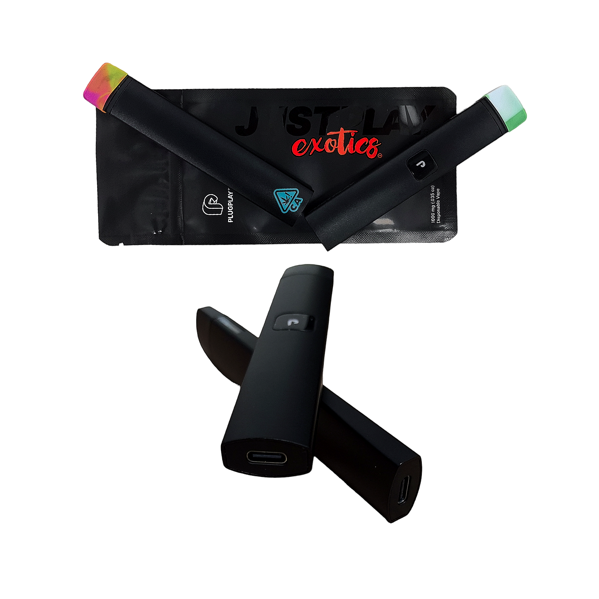 PLUGPLAY – JUSTPLAY EXOTICS (1ML EMPTY) - Image 3