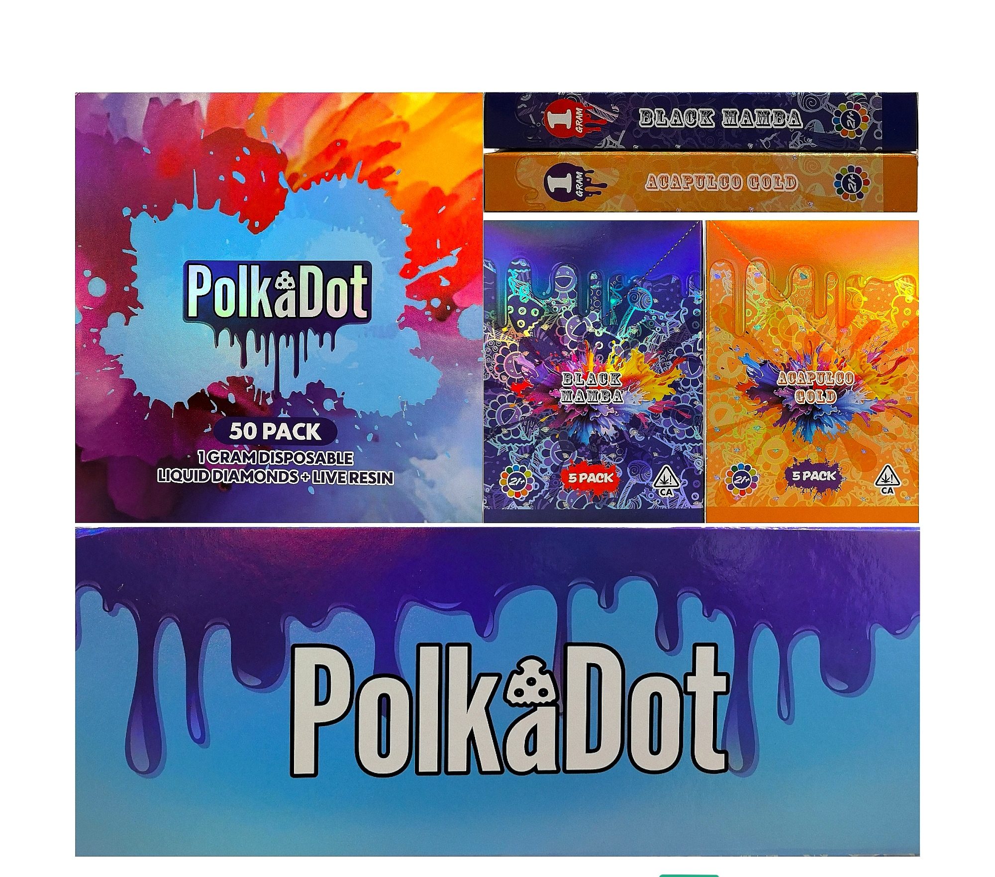 POLKA DOT 1 ML (EMPTY VAPE)