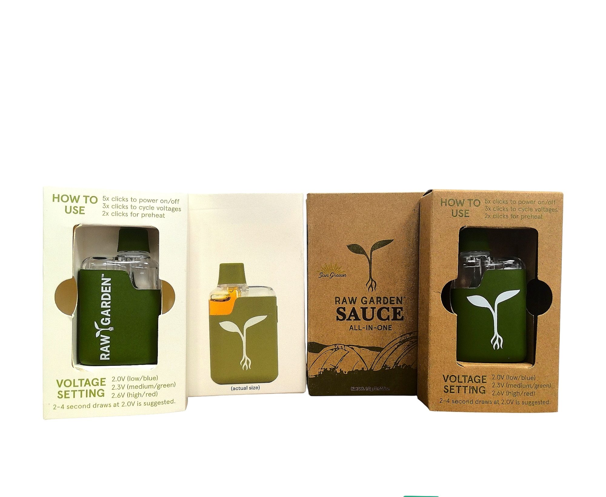 “Raw Garden Sprouts” 1ml Empty