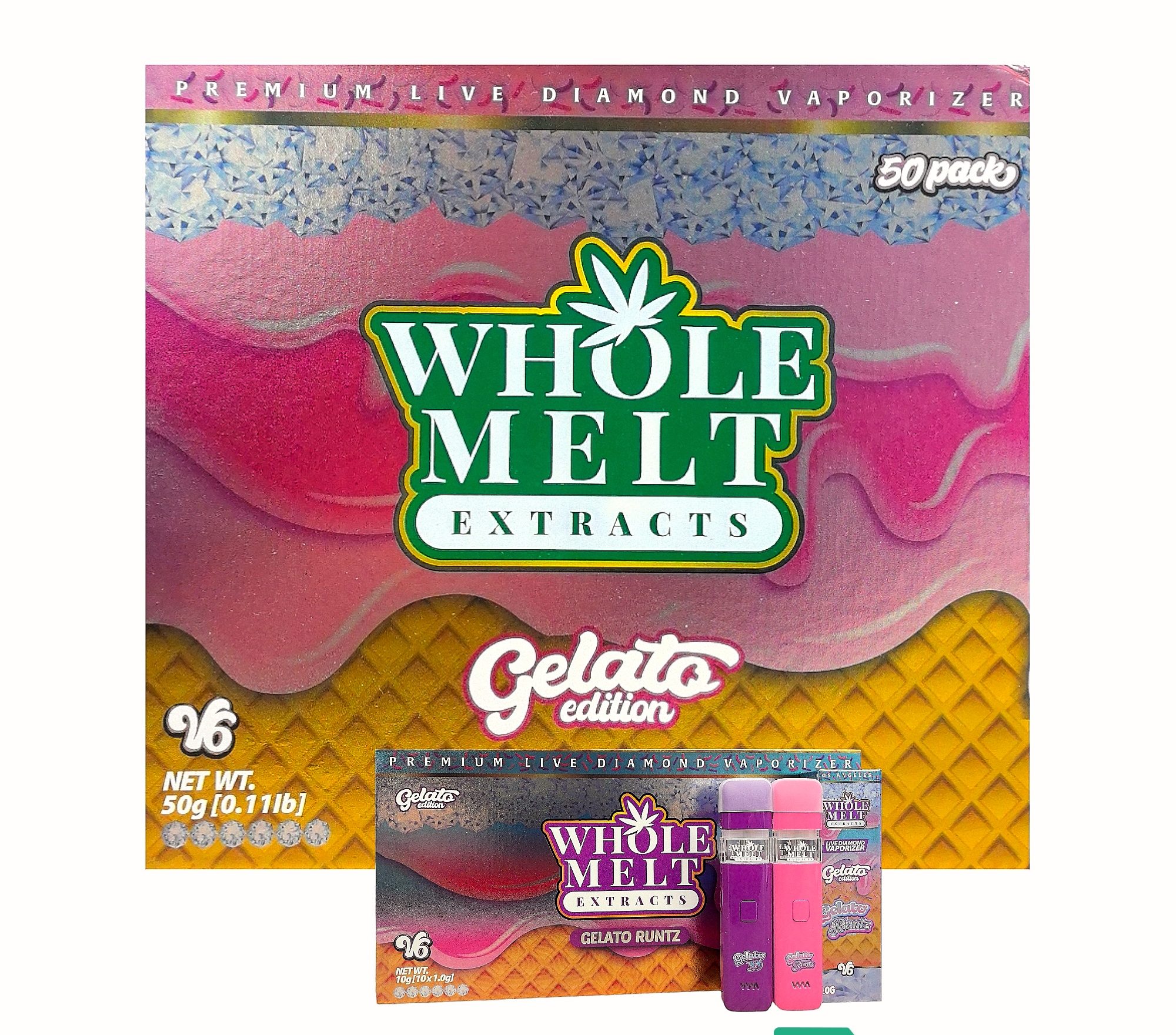 WHOLE MELT Gelato Edition 1ML (Empty)