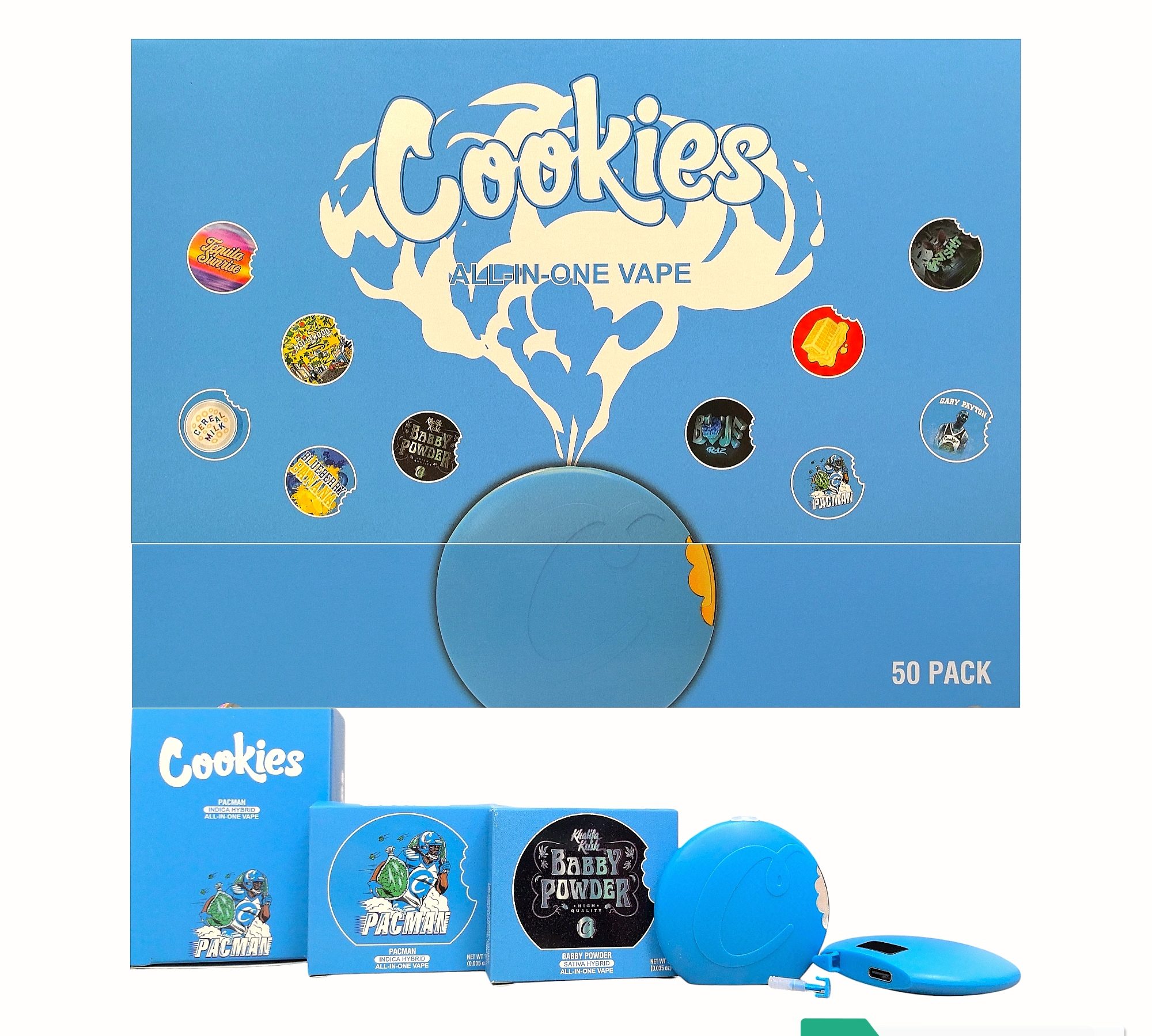 COOKIES ALL-IN-ONE (EMPTY VAPE)