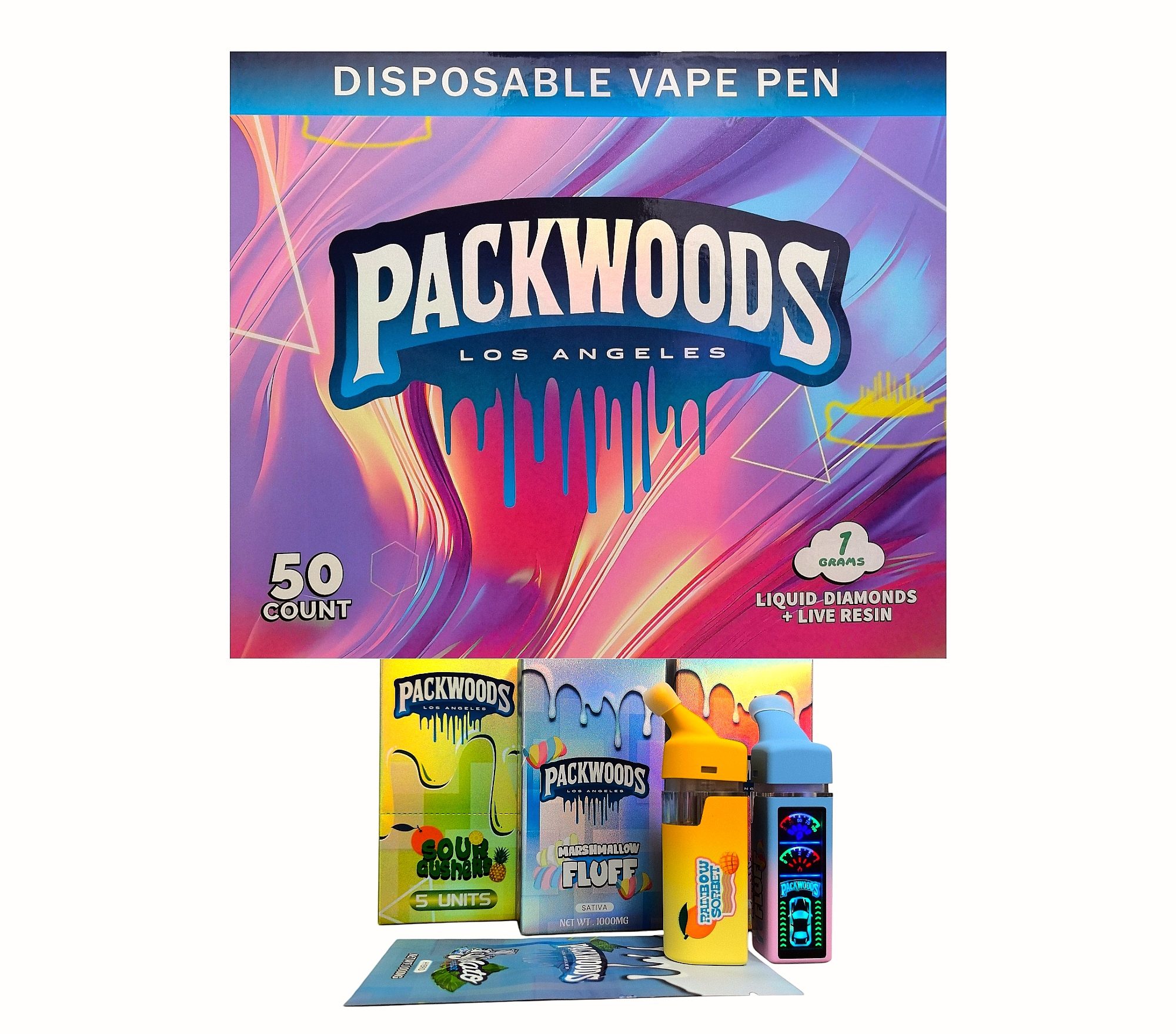 NEW PACKWOODS 1ML (EMPTY)