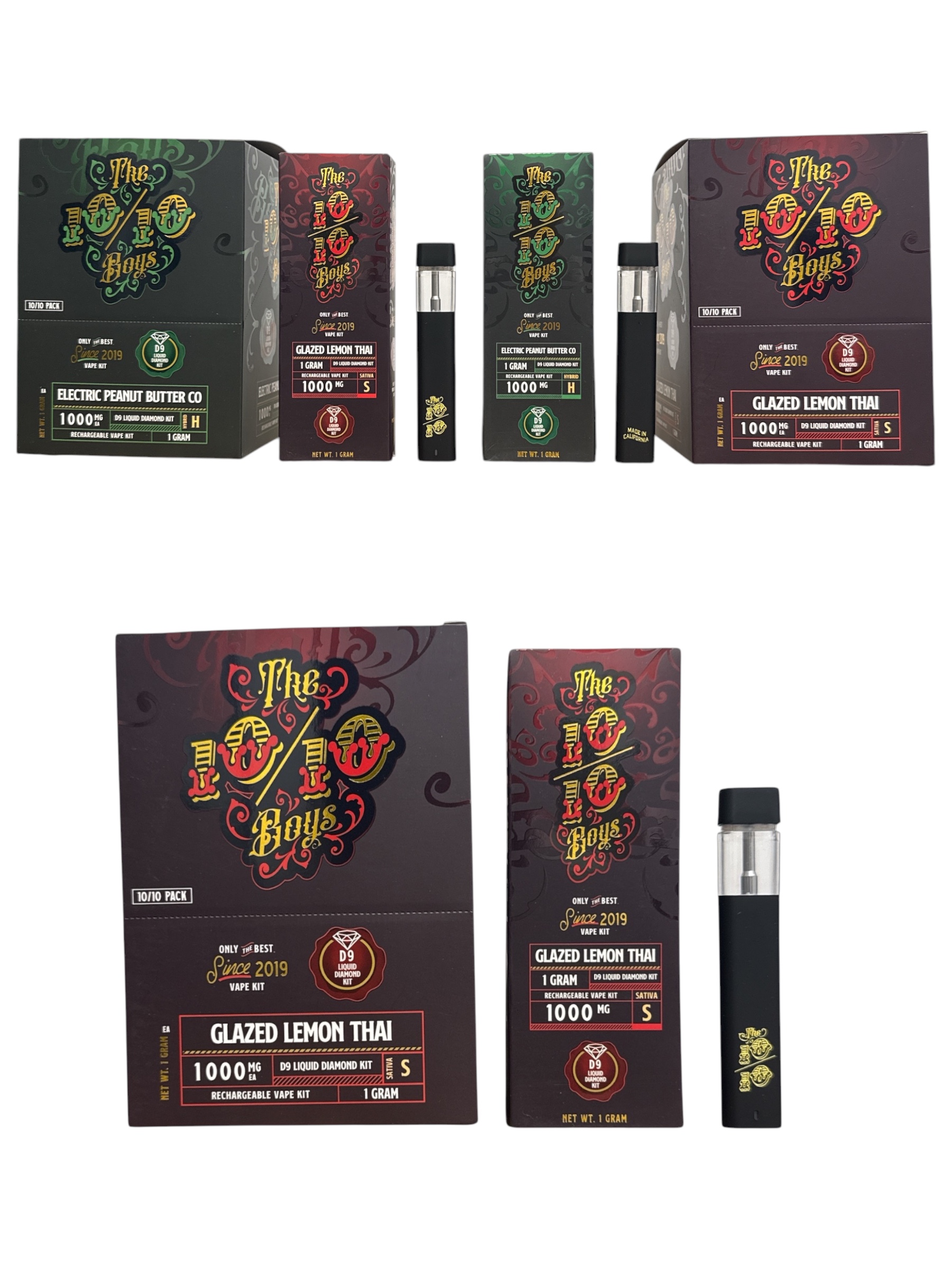THE 10/10 BOYS 1ML (EMPTY VAPE)