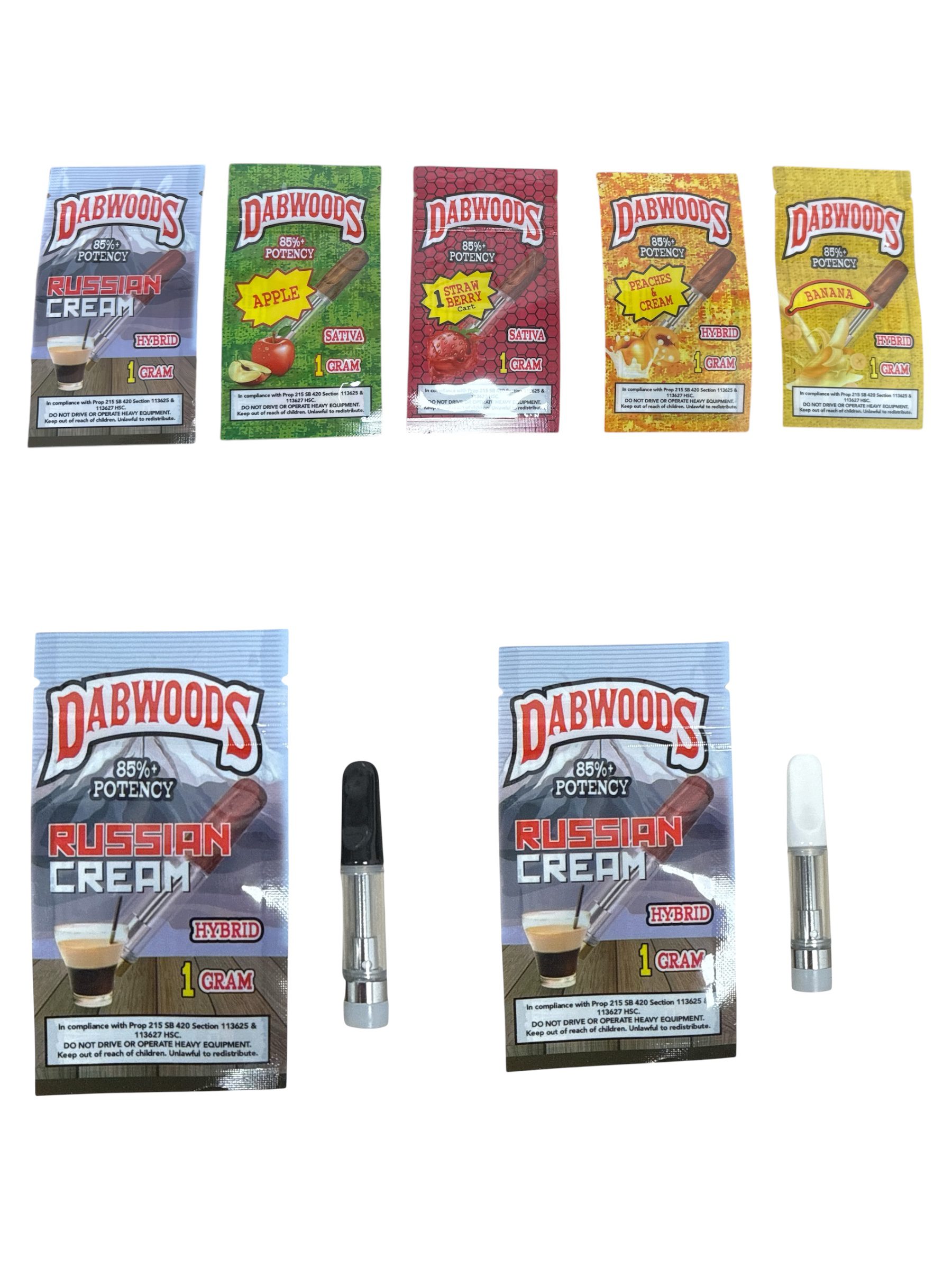 Dabwoods 0.8ml (EMPTY CART)