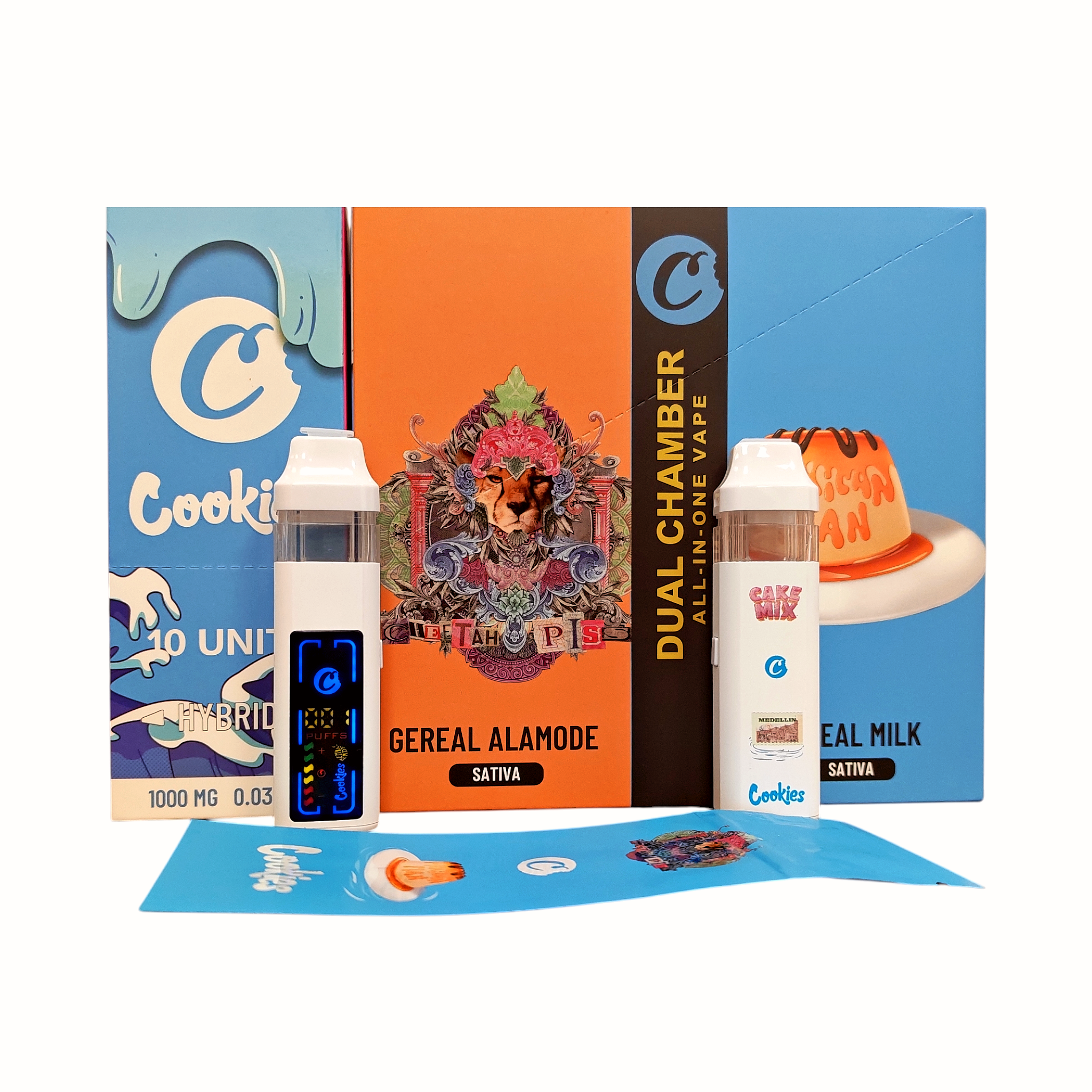 COOKIES DUAL CHAMBER 1ML (EMPTY)