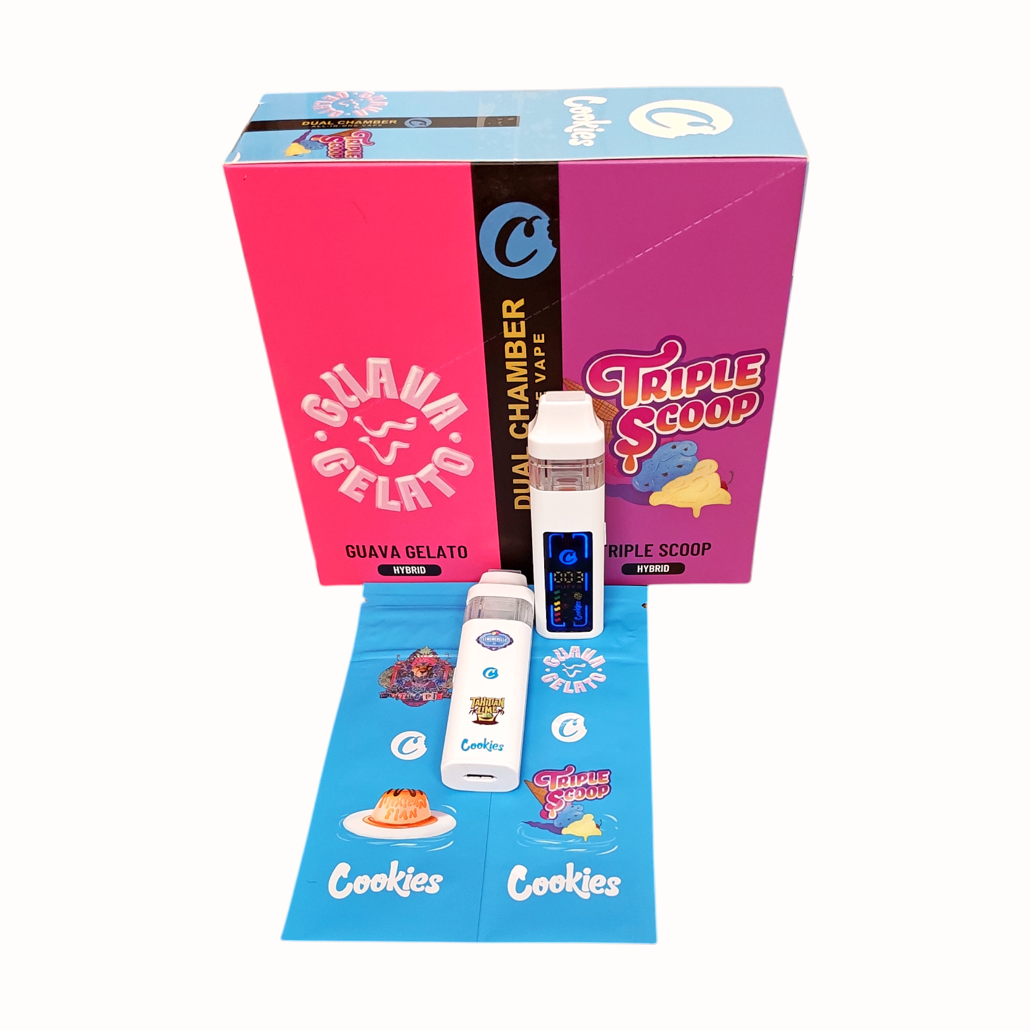COOKIES DUAL CHAMBER 1ML (EMPTY)