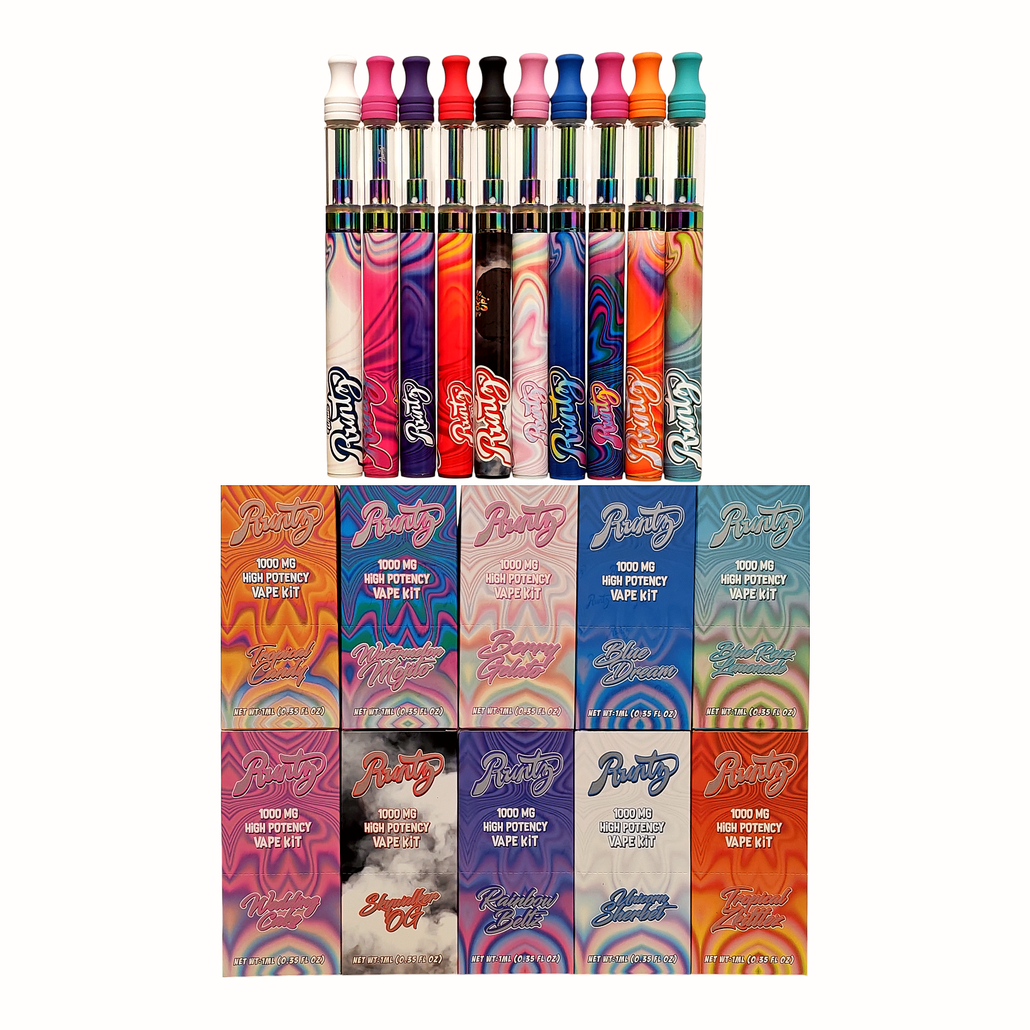 RUNTZ VAPE KIT (1ML EMPTY)