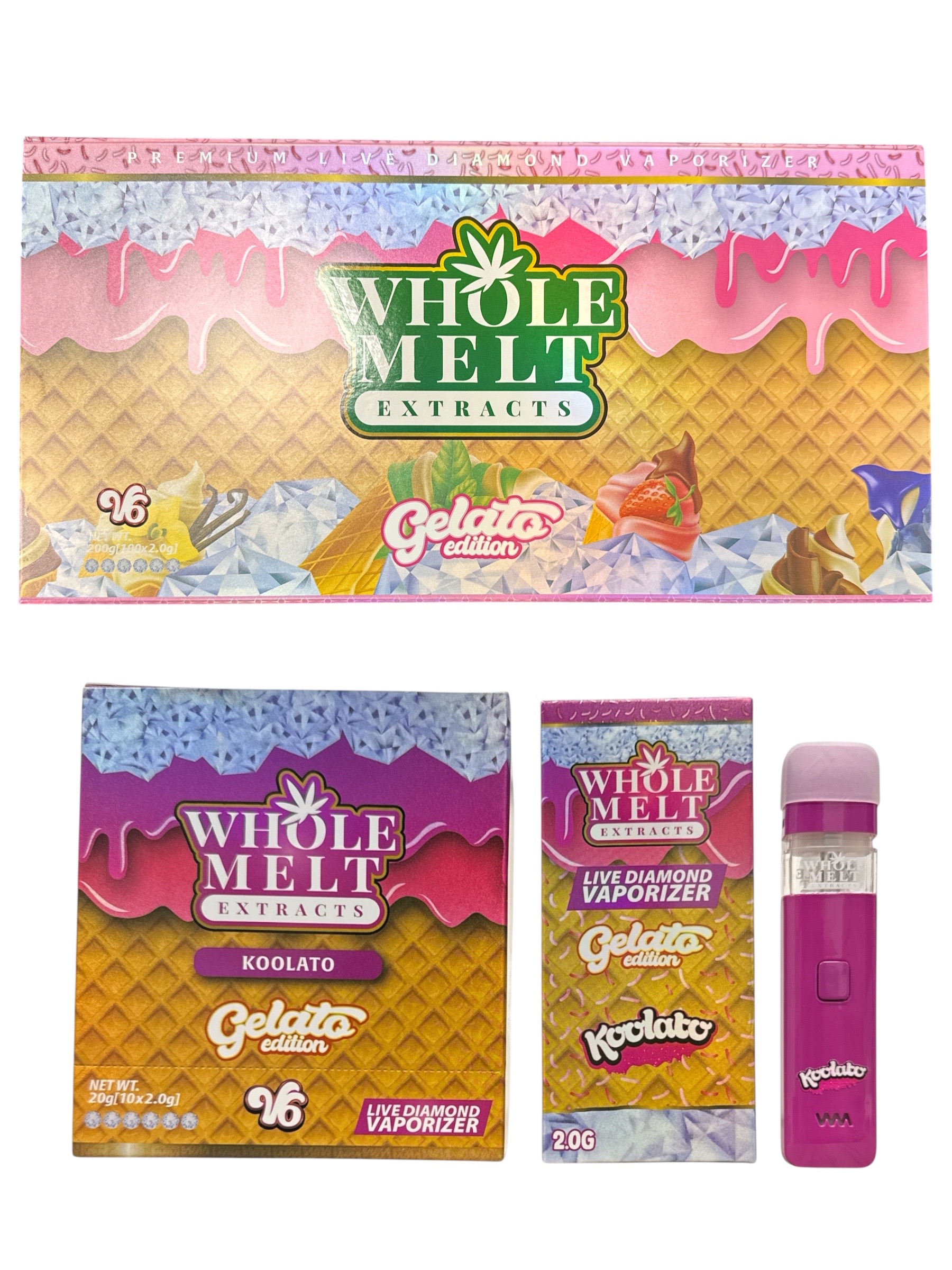 WHOLE MELT GELATO EDITION (2ML EMPTY)