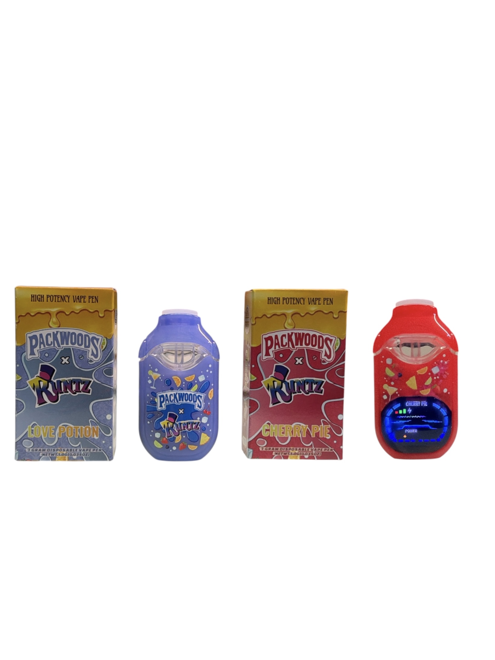 PACKWOODS X RUNTZ DIGITAL (EMPTY 1ML) - Image 3