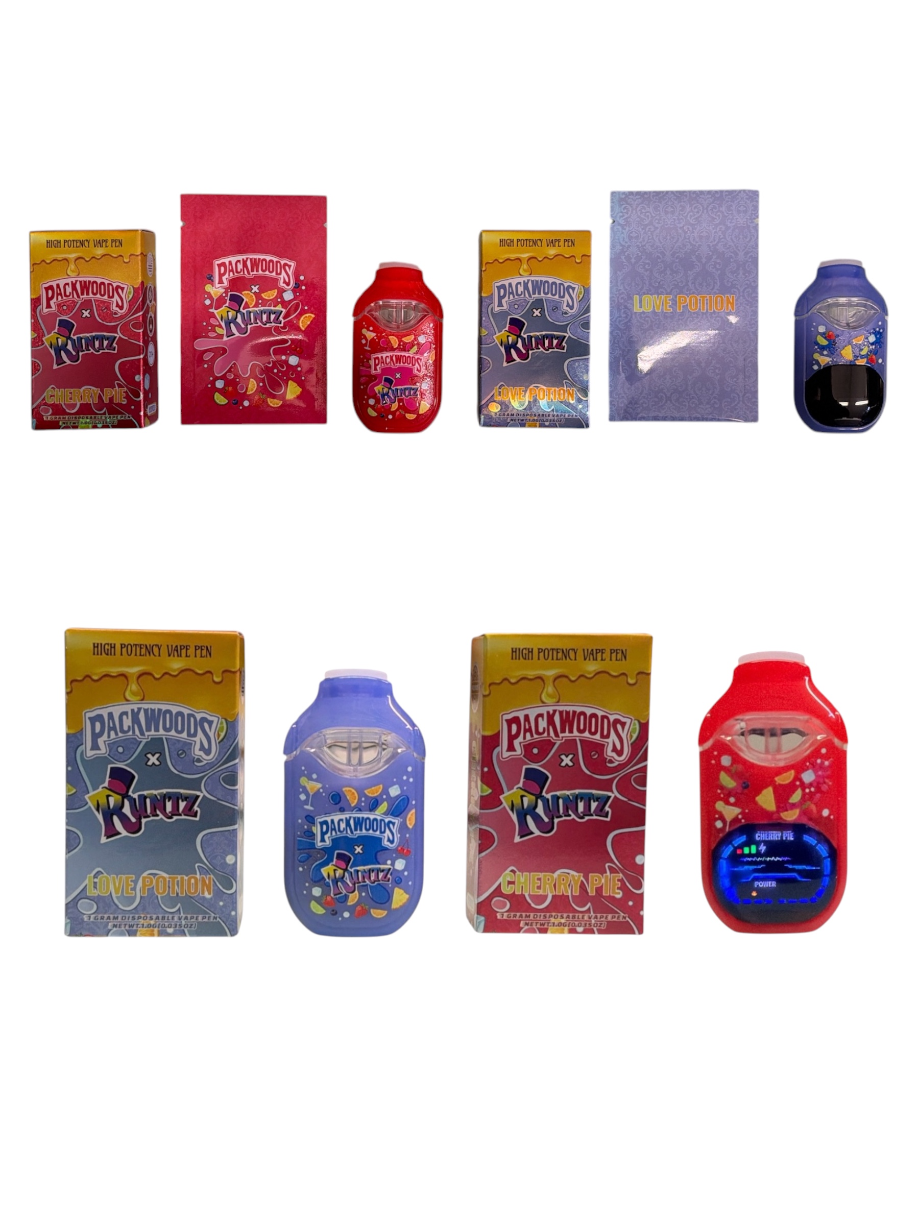 PACKWOODS X RUNTZ DIGITAL (EMPTY 1ML) - Image 2